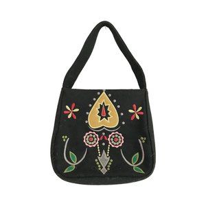 Rampage Bohemian Embroidered Felt Small Purse